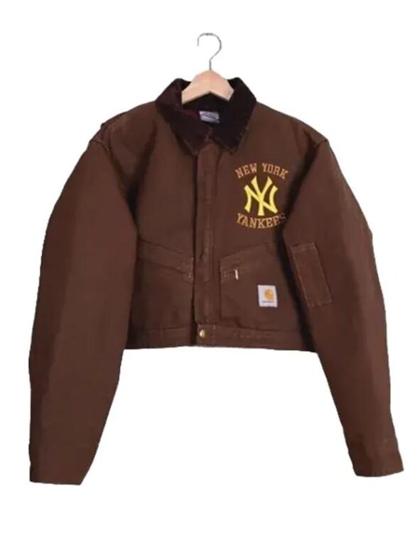 Vintage NY Yankees Crop Jacket 05 Vintage NY Yankees Crop Jacket