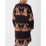 Yellowstone Beth Dutton Black Printed Coat