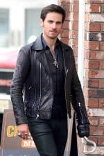 Colin O'Donoghue wearing the Once Upon a Time Captain Hook jacket