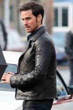 Colin O'Donoghue wearing the Once Upon a Time Captain Hook jacket