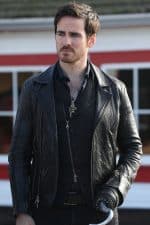 Colin O'Donoghue wearing the Once Upon a Time Captain Hook jacket