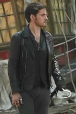 Colin O'Donoghue wearing the Once Upon a Time Captain Hook jacket