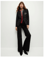 Atlanta Falcons Veronica Beard Black Dickey Jacket