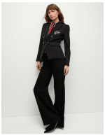 Atlanta Falcons Veronica Beard Black Dickey Jacket
