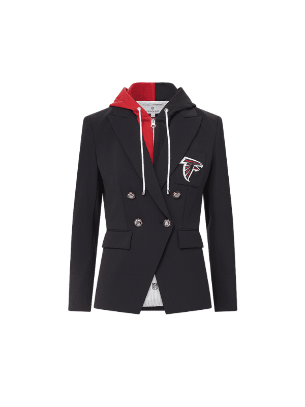 Atlanta Falcons Veronica Beard Black Dickey Jacket Atlanta Falcons Veronica Beard Black Dickey Jacket