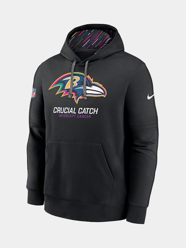 Baltimore Ravens Crucial Catch Hoodie 01 Baltimore Ravens Crucial Catch Hoodie