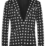 Black Polka Dot Blazer