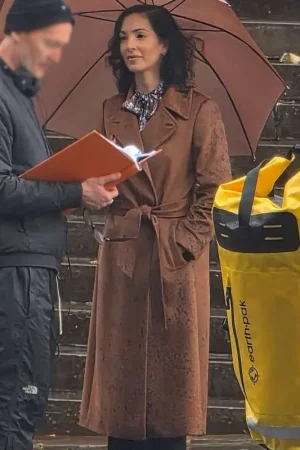 Jessica Grundle Clayface Brown Coat