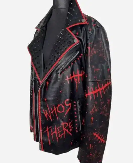 Scream Punk Style Leather Studded Jacket 01 Scream Punk Style Leather Studded Jacket