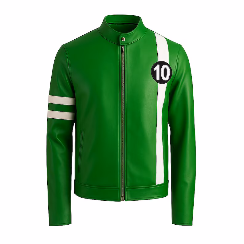 dd (9) Ben 10 Green Cosplay Jacket