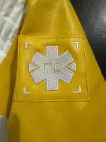 Cyberpunk 2077 David Martinez Yellow Edgerunners Faux Leather Jacket
