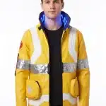 Cyberpunk 2077 David Martinez Yellow Edgerunners Faux Leather Jacket
